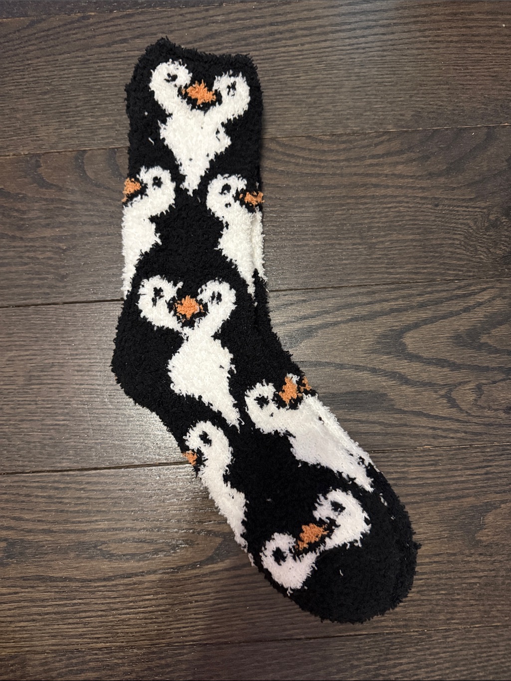 Cozy Swan Heart Fuzzy Socks - Super Soft